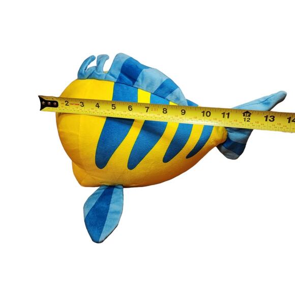 Disney Flounder Little Mermaid Plush - Picture 2 of 3